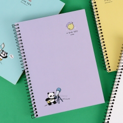 Pogumo Left-side Spring Notebook, Random