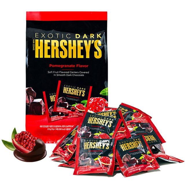 HERSHEY'S Dark Chocolate Pomegranate 210g