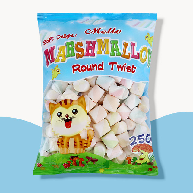 Marshmallow Round Twist (R) 250g