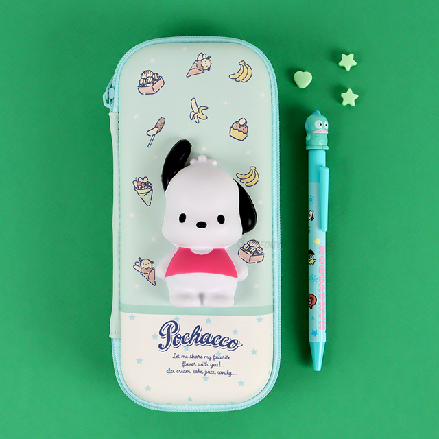 Sanrio Characters Dessert Squishy Pen Case_Pochacco