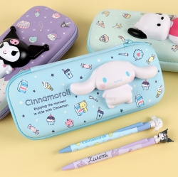 Sanrio Characters Dessert Squishy Pen Case_Kuromi