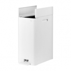 litem waste bin butterfly lid type 15L (white)