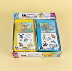 Pokemon Mini Collection Sticker Memo , Set of 16pcs