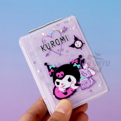 Sanrio Kuromi Cutie Glitter Square Mirror, Random