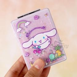 Sanrio Cinnamoroll Cutie Glitter Square Mirror, Random