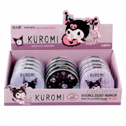 Sanrio Kuromi Cutie Glitter Round Mirror, Random