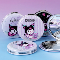 Sanrio Kuromi Cutie Glitter Round Mirror, Random