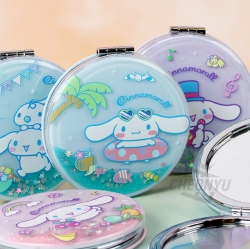 Sanrio Cinnamoroll Cutie Glitter Round Mirror, Random