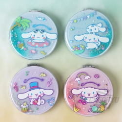 Sanrio Cinnamoroll Cutie Glitter Round Mirror, Random