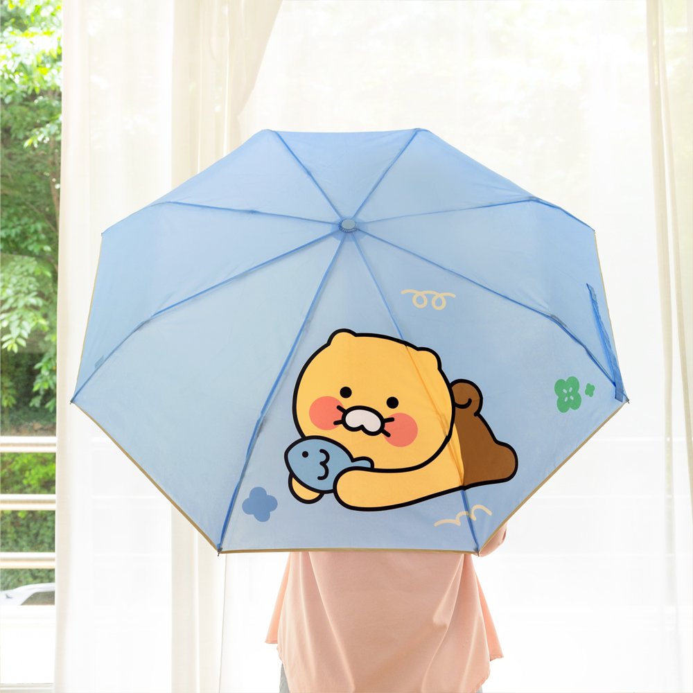 Kakao Friends Point 3-Layer Auto Umbrella - CHOONSIK