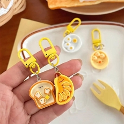 Breakfast Mini Keyring, Set of 24pcs