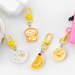 Breakfast Mini Keyring, Set of 24pcs