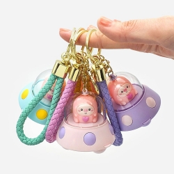 Spaceship Projector Key Ring, Random