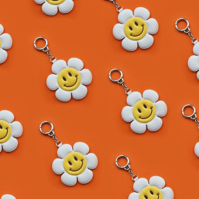 Smile Key Ring