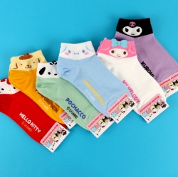 Sanrio Bubble Gum Ankle socks, One Size 220-260mm- Kuromi