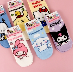 Sanrio Basic Ankle socks, One Size 220-260mm - Pochacco