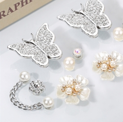 Bling bling Butterfly Shoes Charm Set