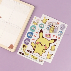 POKEMON Cuty Sticker, Set of 20pcs