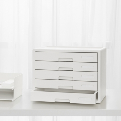 Color Cabinet Wide 5 Drawer