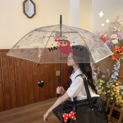 Crayon Shin-chan Pattern Long Auto Umbrella, Random