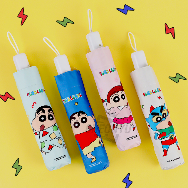 Crayon Shin-chan Friends 3-Layer Auto Umbrella, Random