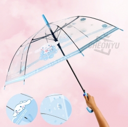 Cinnamoroll Lovely Clear Long Umbrella, Random