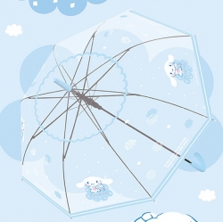 Cinnamoroll Lovely Clear Long Umbrella, Random