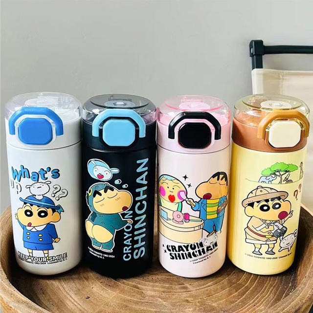 Crayon Shinchan Colorful Straw Tumbler 560ml