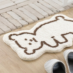 Brunch Brother Ultra Bath Rug Bear body