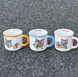 Tom and Jerry Color Handle Mug Cup 350ml