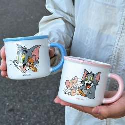 Tom and Jerry Color Handle Mug Cup 350ml