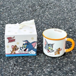 Tom and Jerry Color Handle Mug Cup 350ml