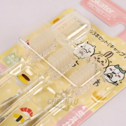 CHIIKAWA Toothbrush 3P Set for Kids 