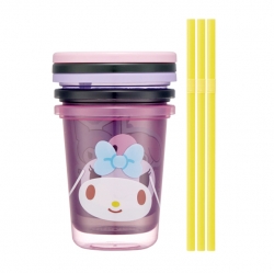 My Melody x Kuromi Straw Tumbler 3P set 320ml