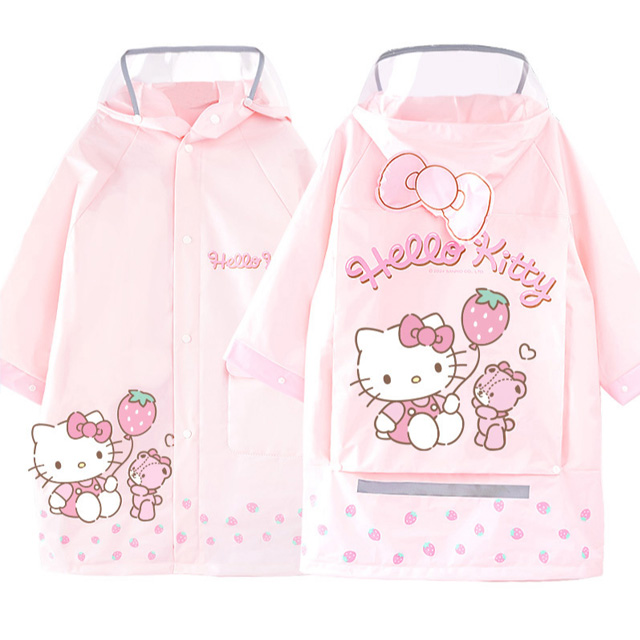 Sanrio Characters Rain Coat - Hello Kitty