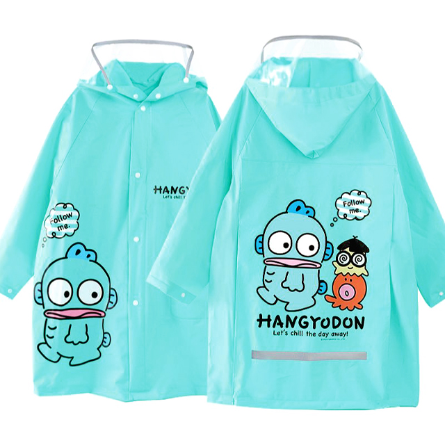 Sanrio Characters Rain Coat - Hangyodon