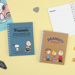 Peanuts Left-spring Notebook