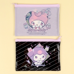 My Melody & Kuromi New Retro Flat Zipper Pouch