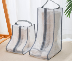 PVC Net Boots Storage Cover Shoe Bag (Short)