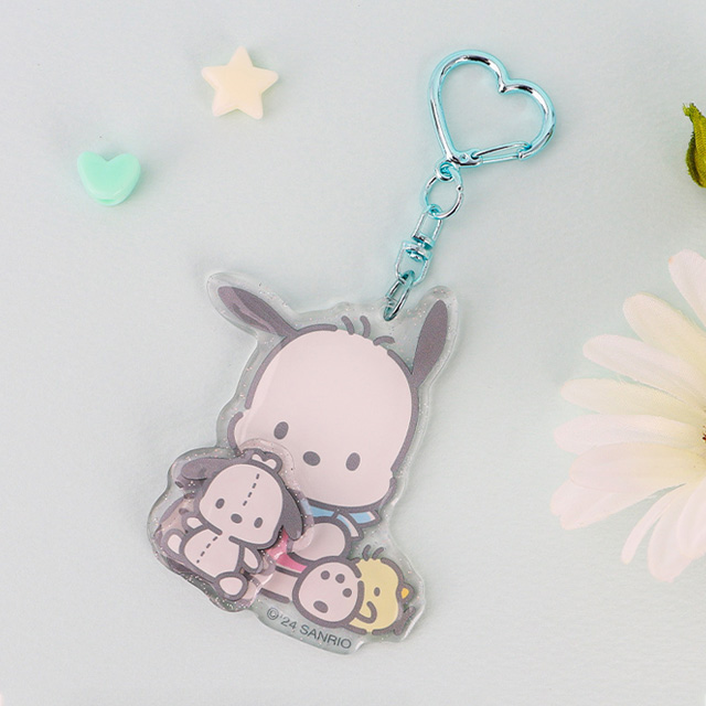 Pochacco Spinner Keyring