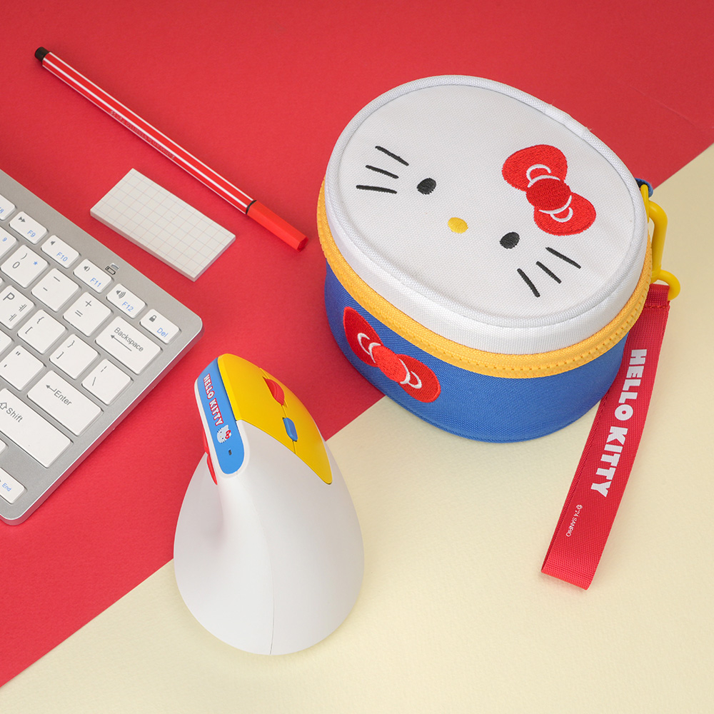 Sanrio Comforable Vertical Mouse - Hello Kitty