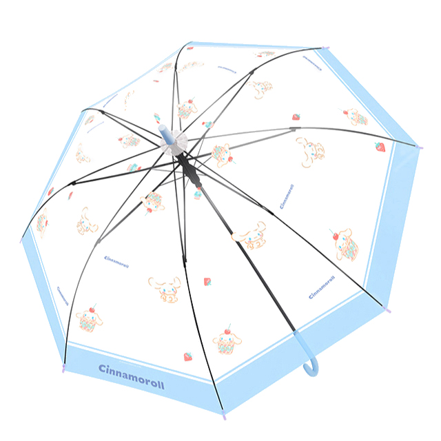 Sanrio Characters Clear Long Umbrella