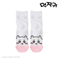 CHIIKAWA  Flower mid-neck socks