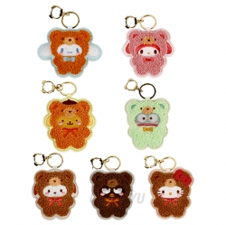 Sanrio Characters Soft Badge Keyring, Random