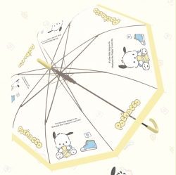 Sanrio Characters Clear Long Umbrella, Random