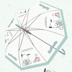 Sanrio Characters Clear Long Umbrella, Random