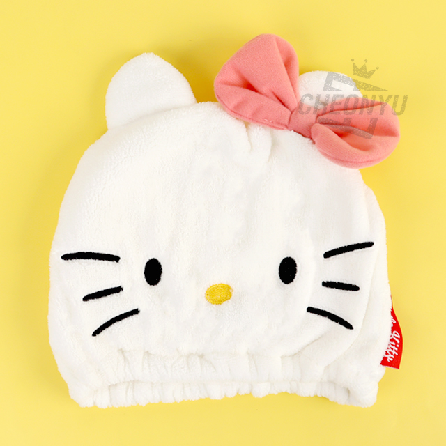 Hello Kitty Hair Towel Cap