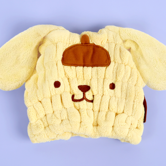 Pompompurin Hair Towel Cap