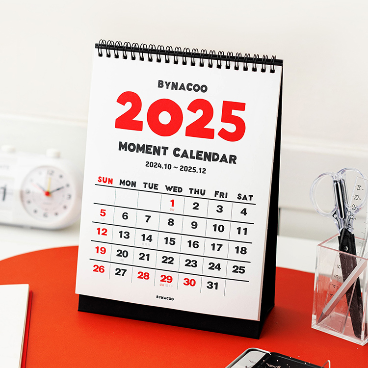 2025 Moment - Desk Calendar