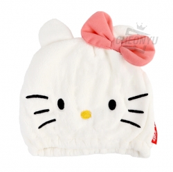 Hello Kitty Hair Towel Cap